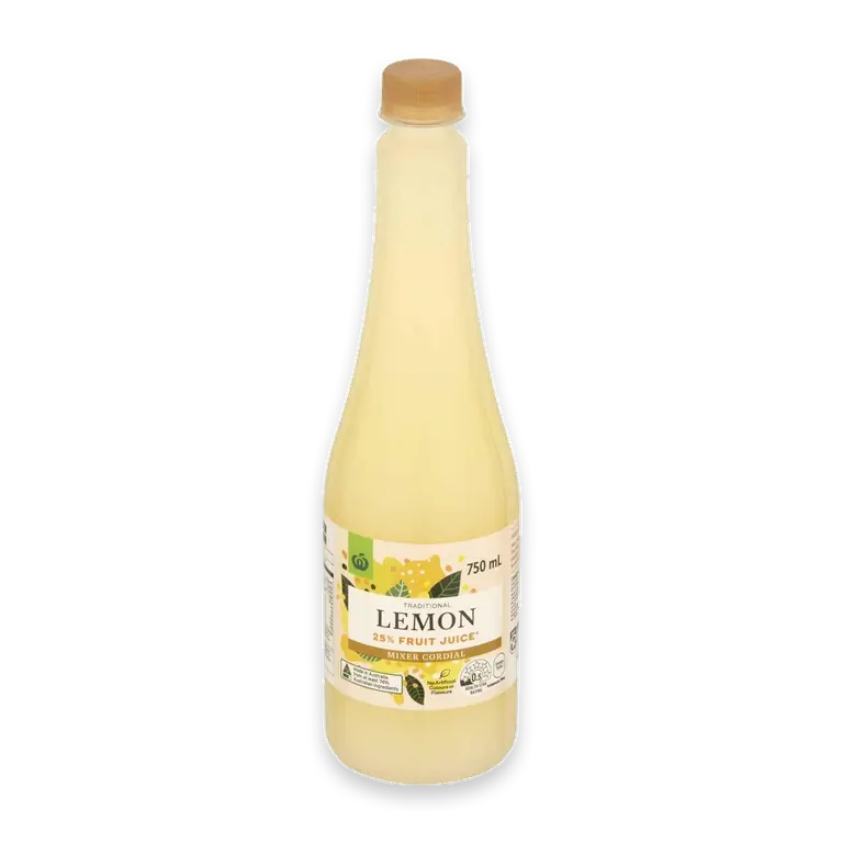 Lemon Mixer Cordial