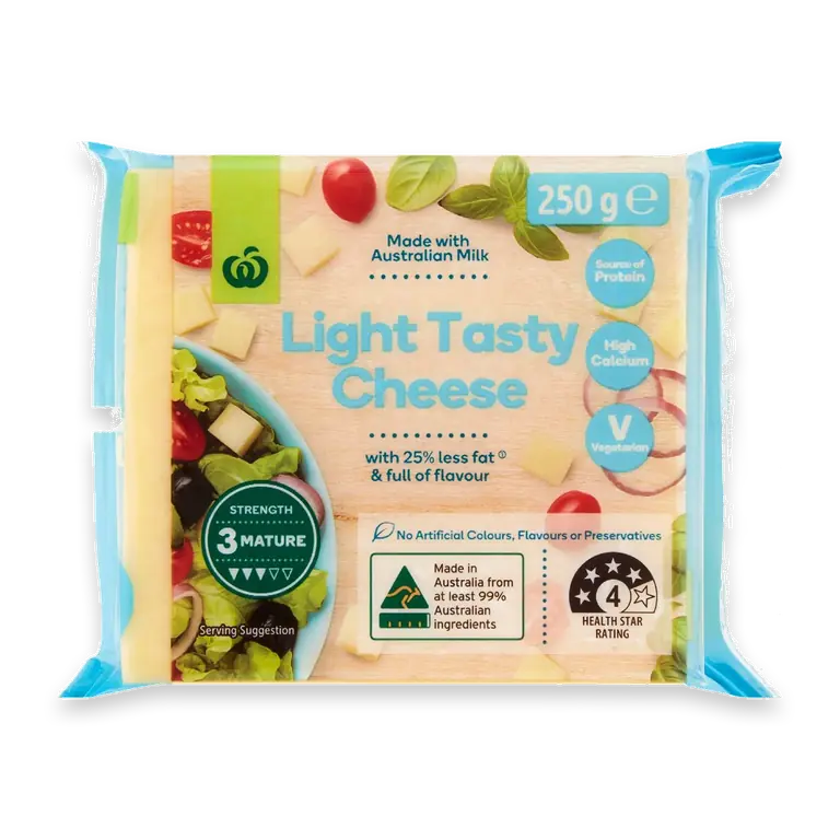 Light Tasty Cheese Block