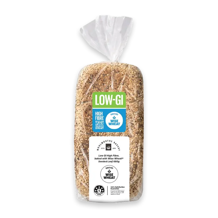 Low GI High Fibre Wise Wheat® Seeded Loaf