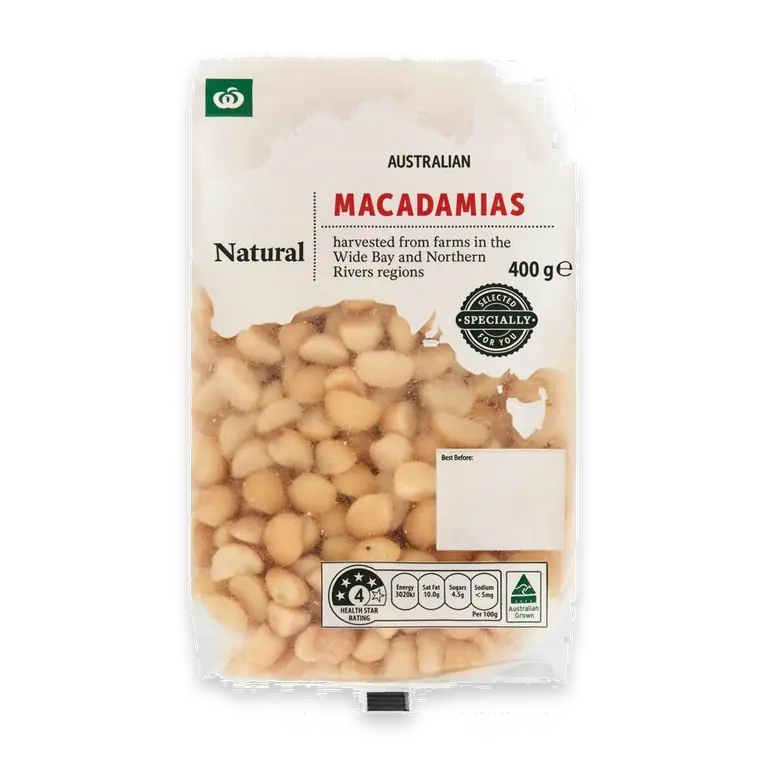 Macadamias Kernels Raw