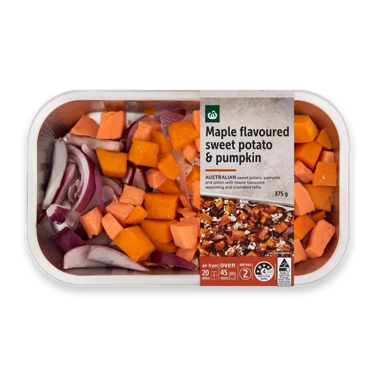 Maple Sweet Potato & Pumpkin