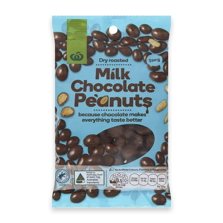 Milk Chocolate Peanuts
