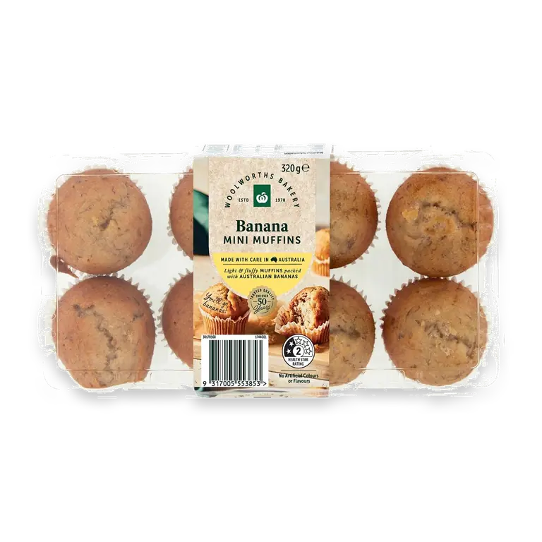 Mini Banana Muffin