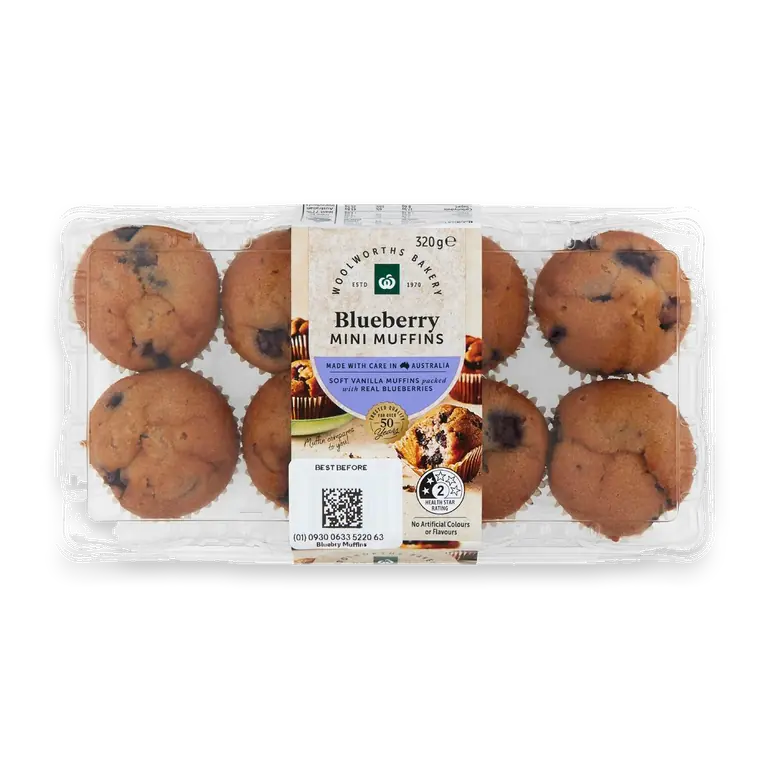 Mini Blueberry Muffins