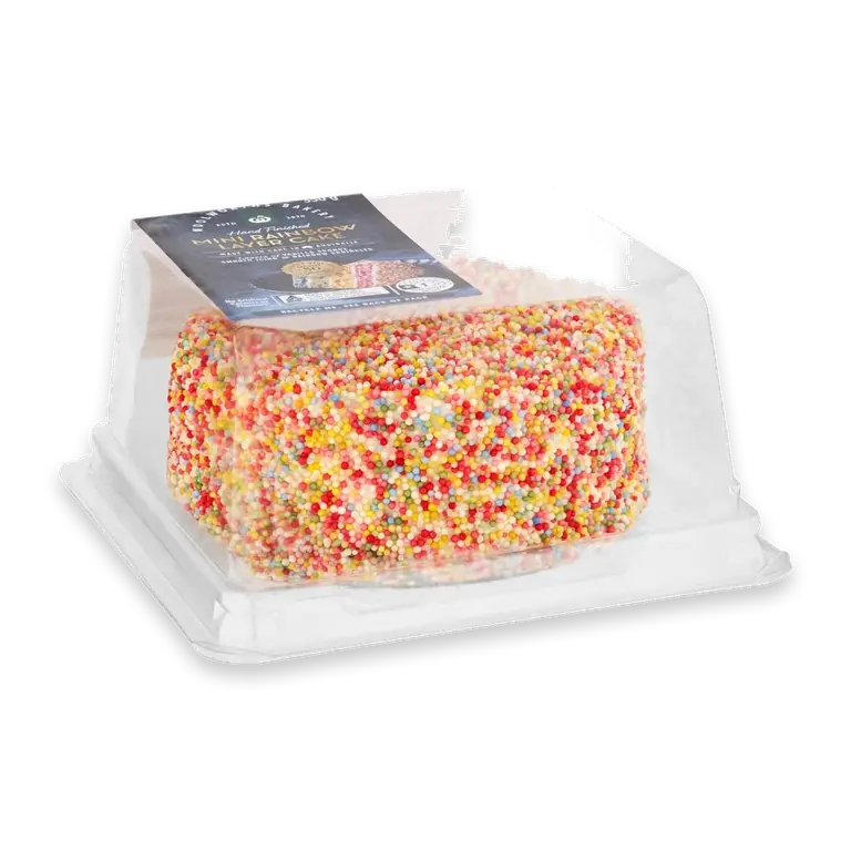 Mini Rainbow Layer Cake