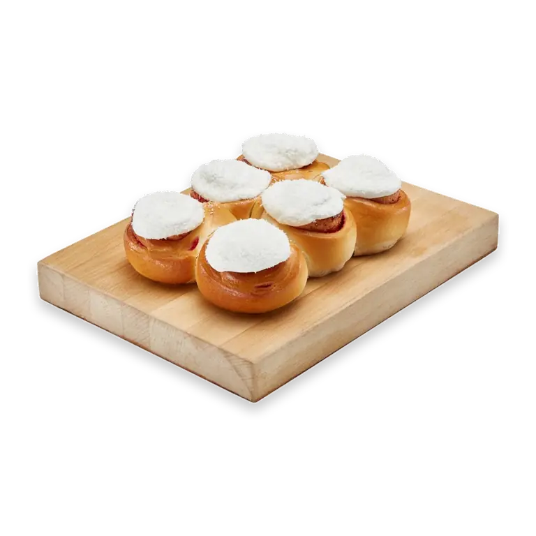 Mini Raspberry Scrolls