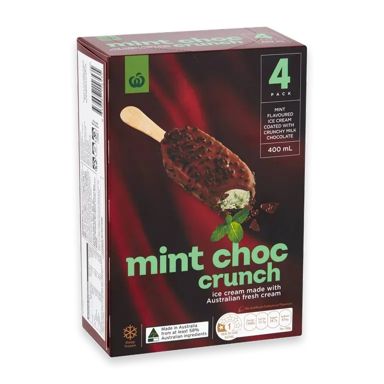 Mint Choc Crunch Ice Cream
