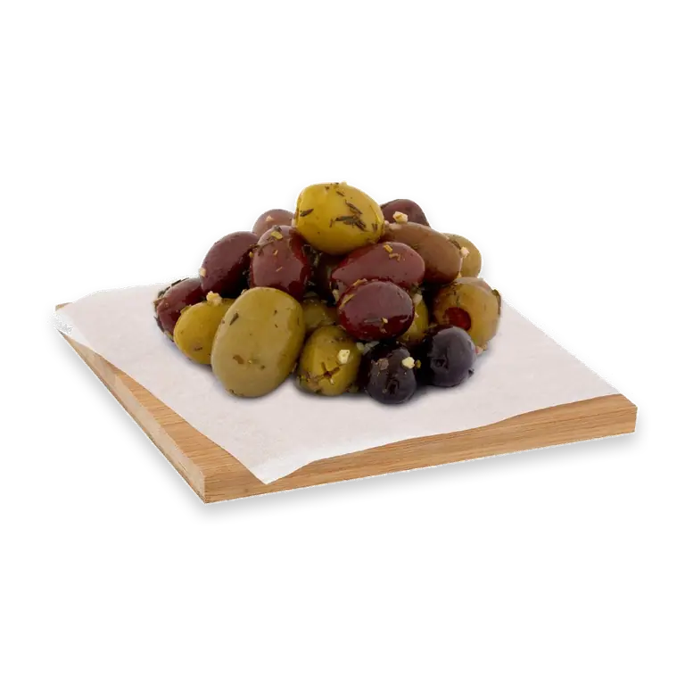 Mixed Marinated Olives From The Deli