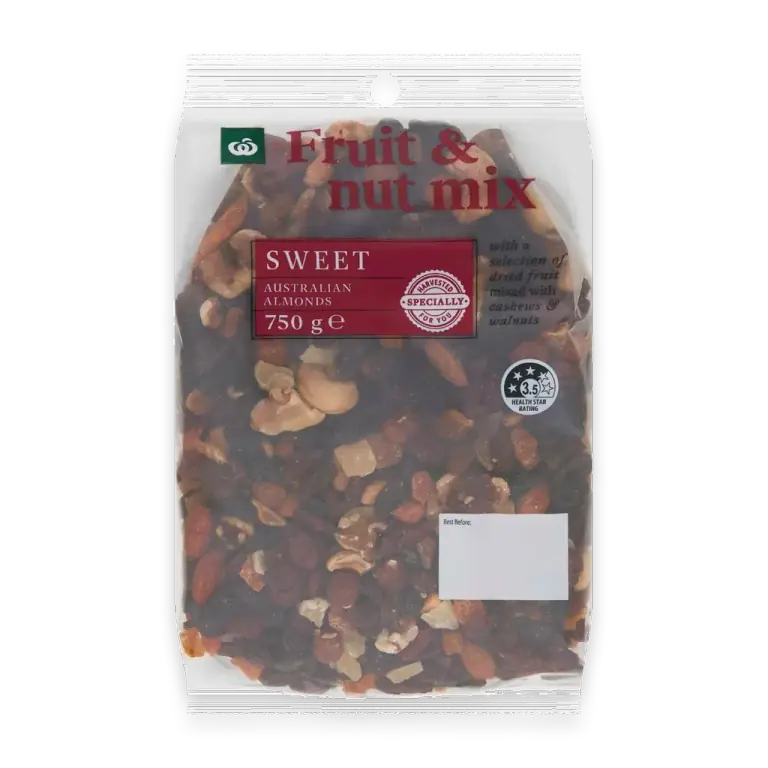 Mixed Nuts & Fruit
