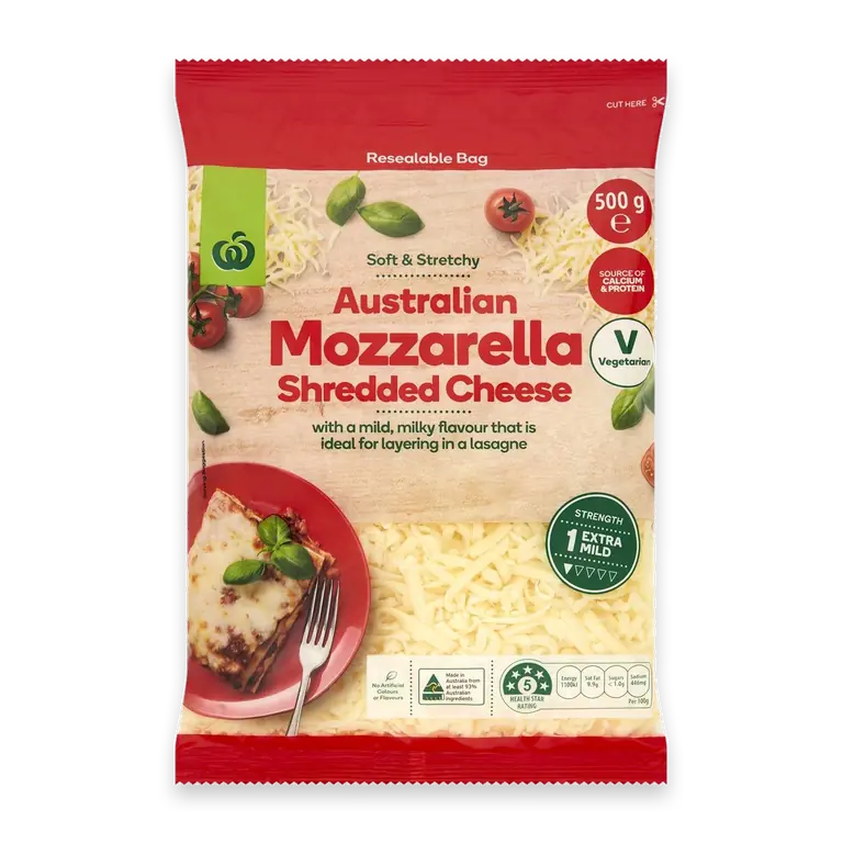 Mozzarella Shredded Cheese