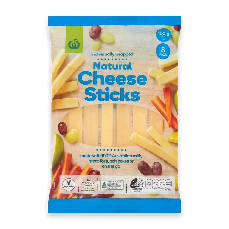 Natural Cheese Sticks