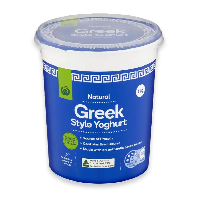 Natural Greek Style Yoghurt