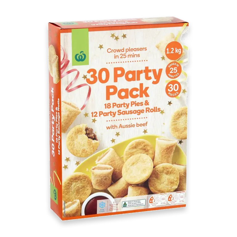 Party Pack Pies & Sausage Rolls