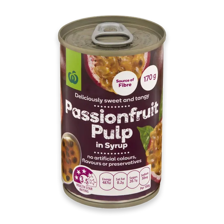 Passionfruit Pulp Canned