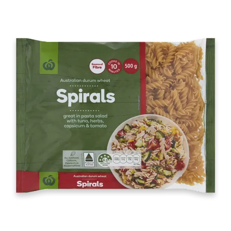 Pasta Spirals