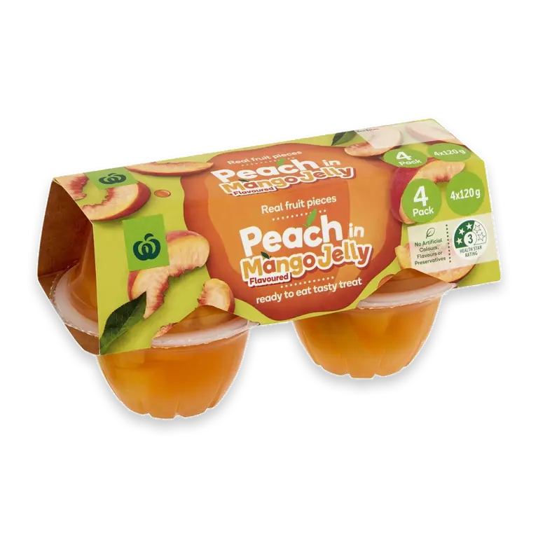 Peach In Mango Flavoured Jelly