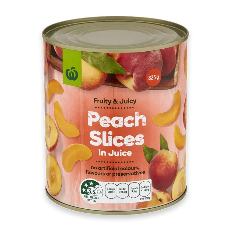 Peach Slices In Juice