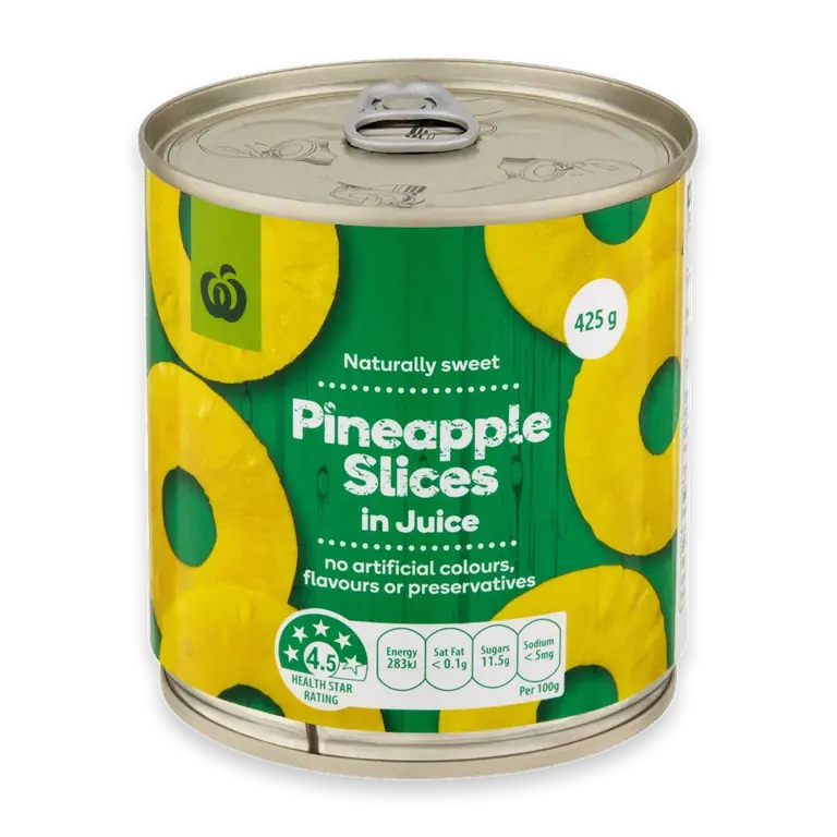 Pineapple Slices In Juice