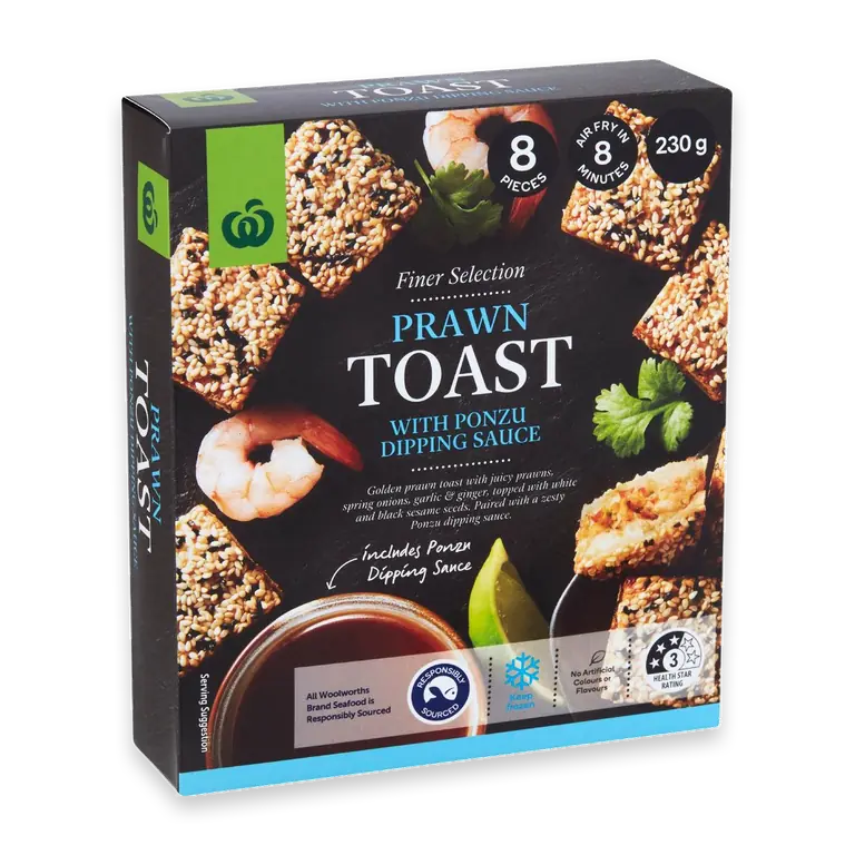 Prawn Toasties With Ponzu Dip Sauce