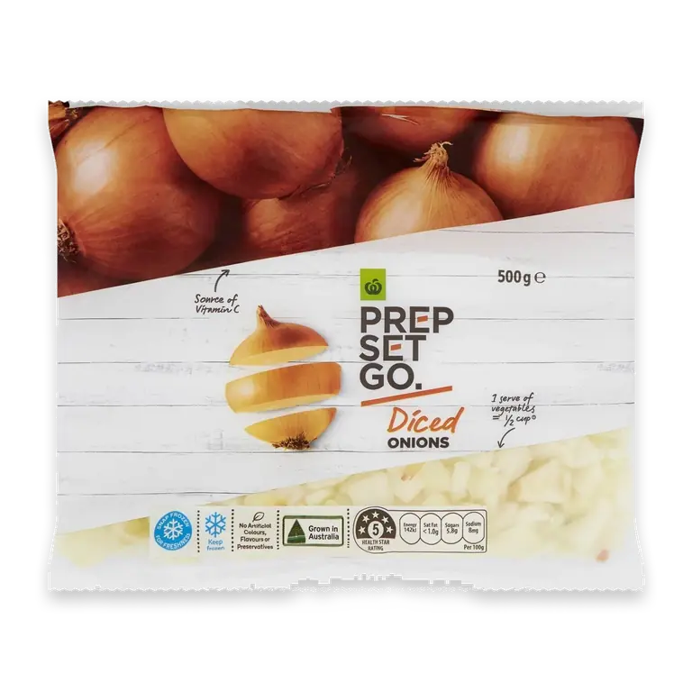 Prep Set Go Diced Frozen Onions