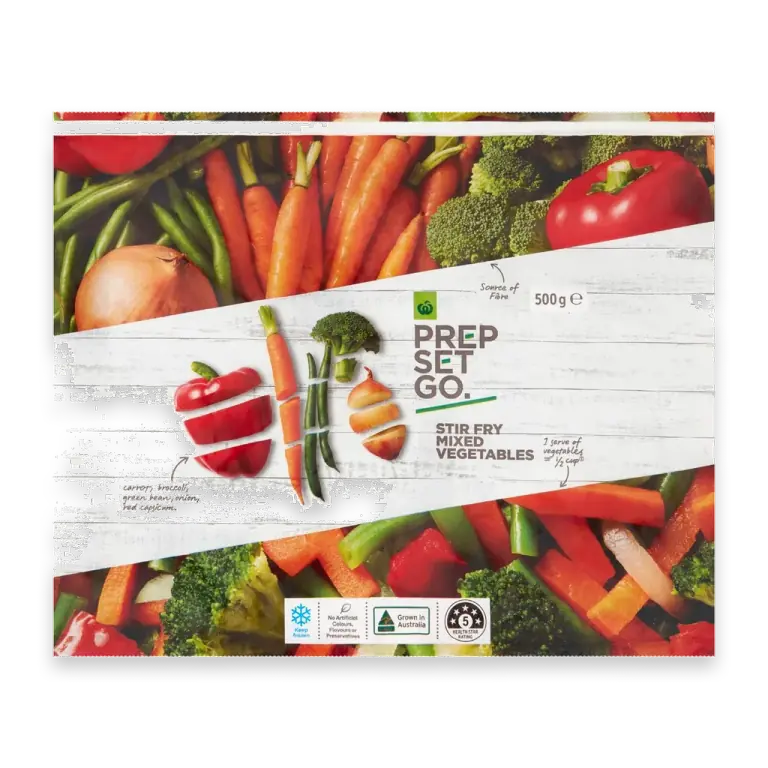 Prep Set Go Frozen Stir Fry Mixed Vegetables