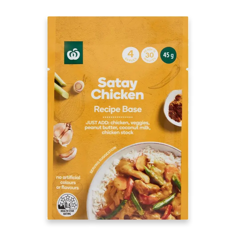Recipe Base Satay Chicken