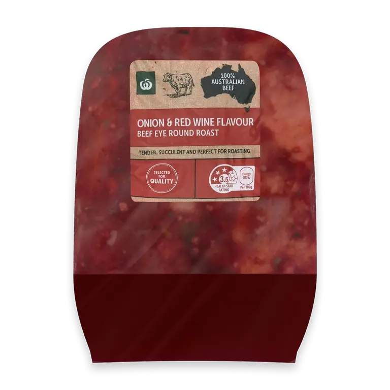 Roast Beef In Onion & Red Wine
