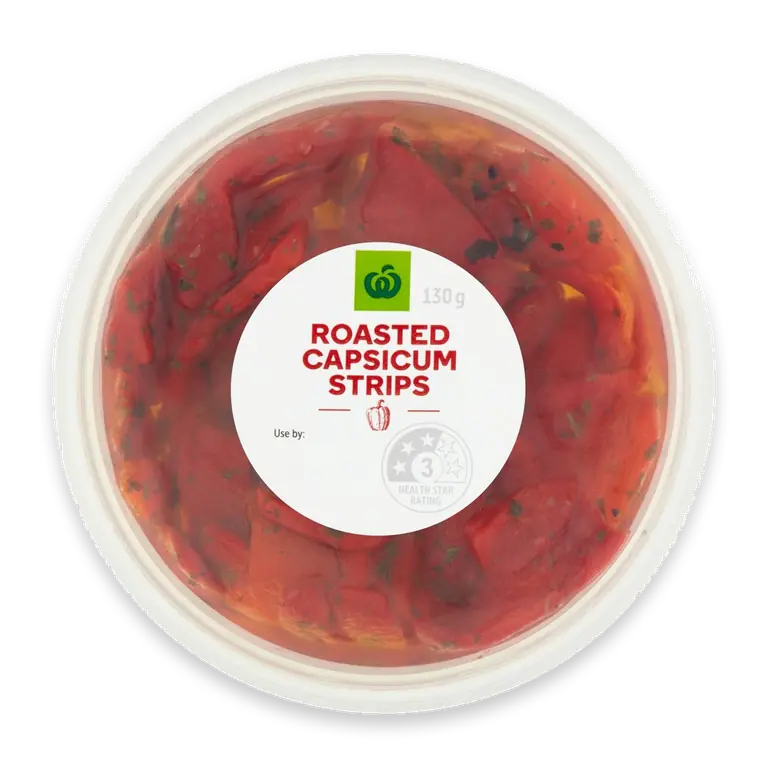 Roasted Capsicum Strips