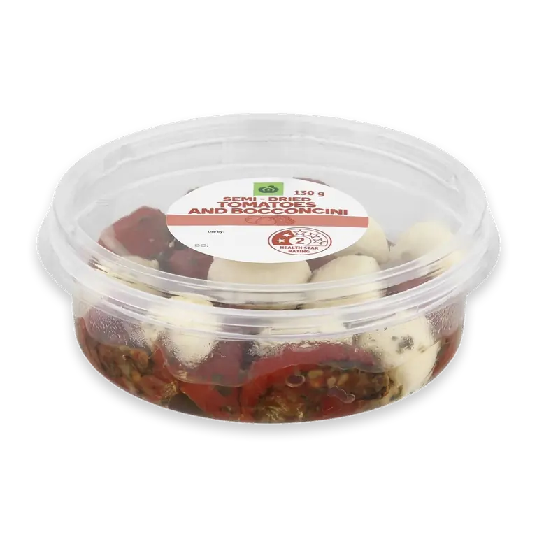 Semi-Dried Tomatoes & Bocconcini
