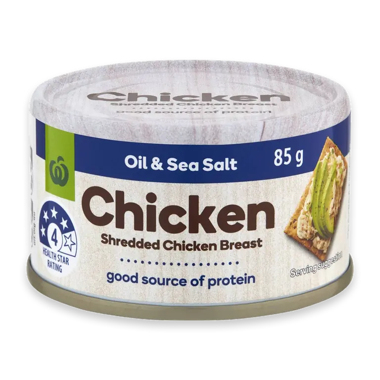 Shredded Chicken Breast Oil & Sea Salt