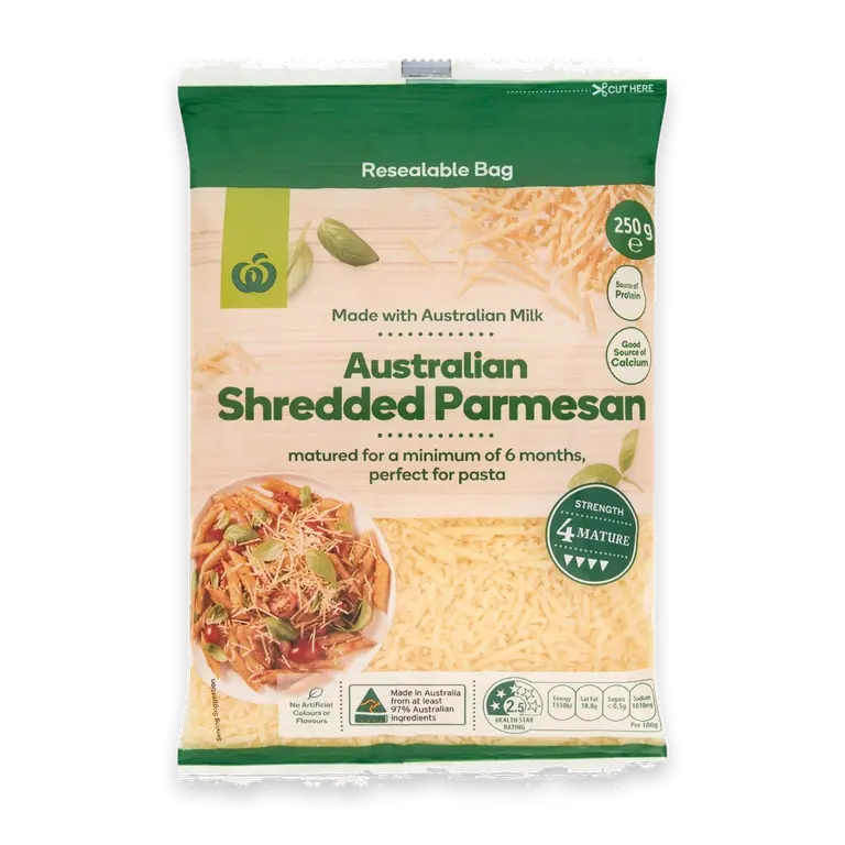 Shredded Parmesan Cheese