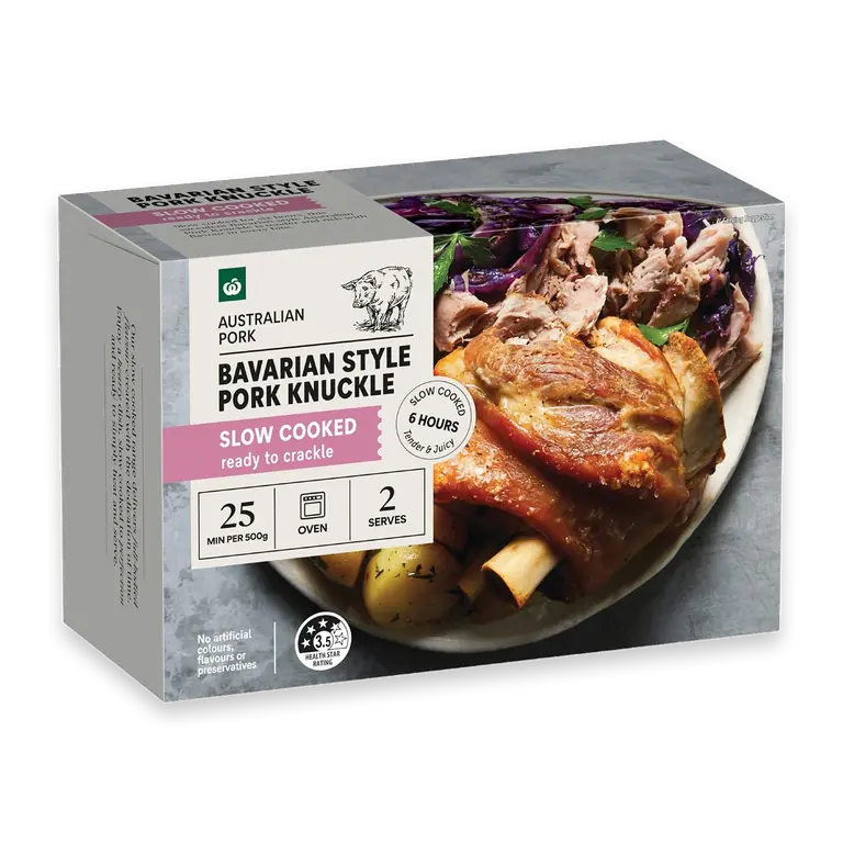 Slow Cooked Bavarian Style Pork Knuckle