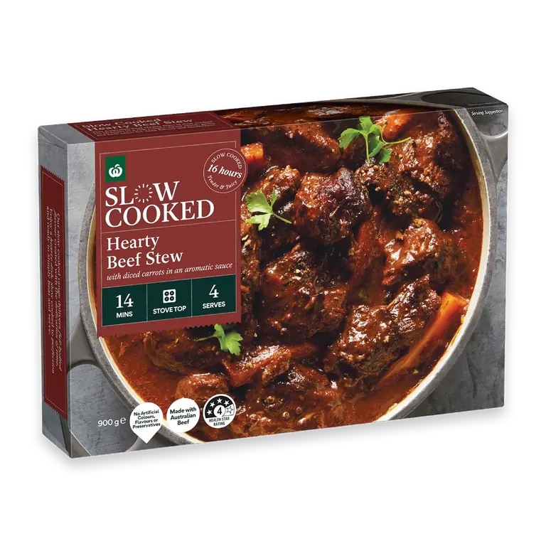 Slow Cooked Hearty Beef Stew