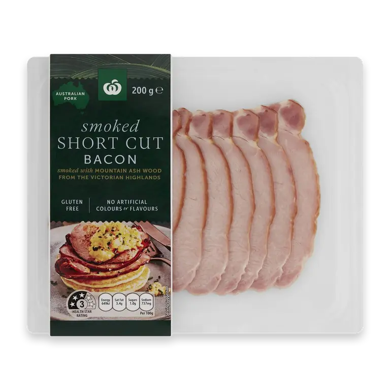 Smoked Australian Shortcut Bacon