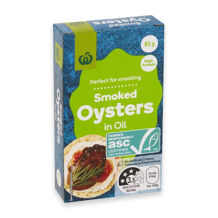 Smoked Oysters In Oil
