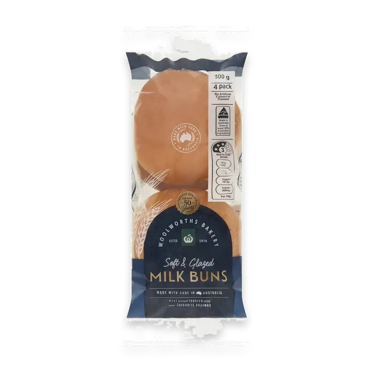 Soft & Glazed Milk Buns