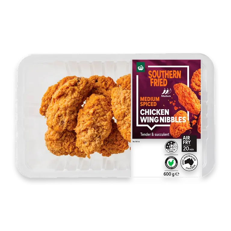 Southern Fried Chicken Wing Nibbles