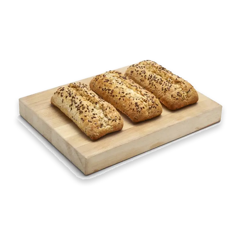 Soy & Linseed Panini Rolls