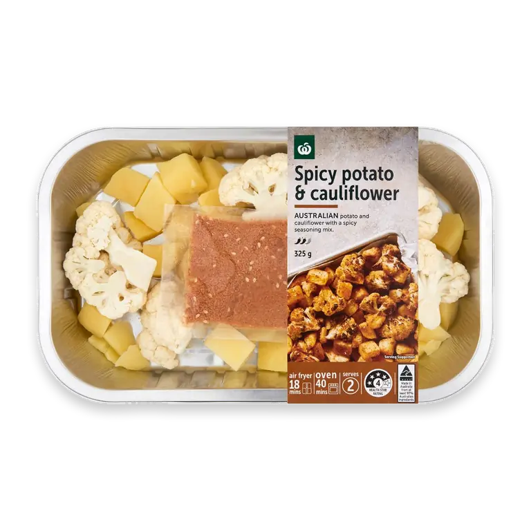 Spicy Potato & Cauliflower