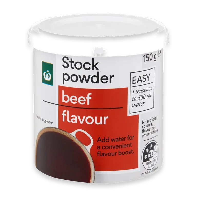 Stock Powder Beef