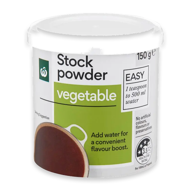 Stock Powder Vegetable