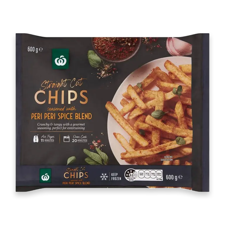 Straight Cut Peri Peri Chips