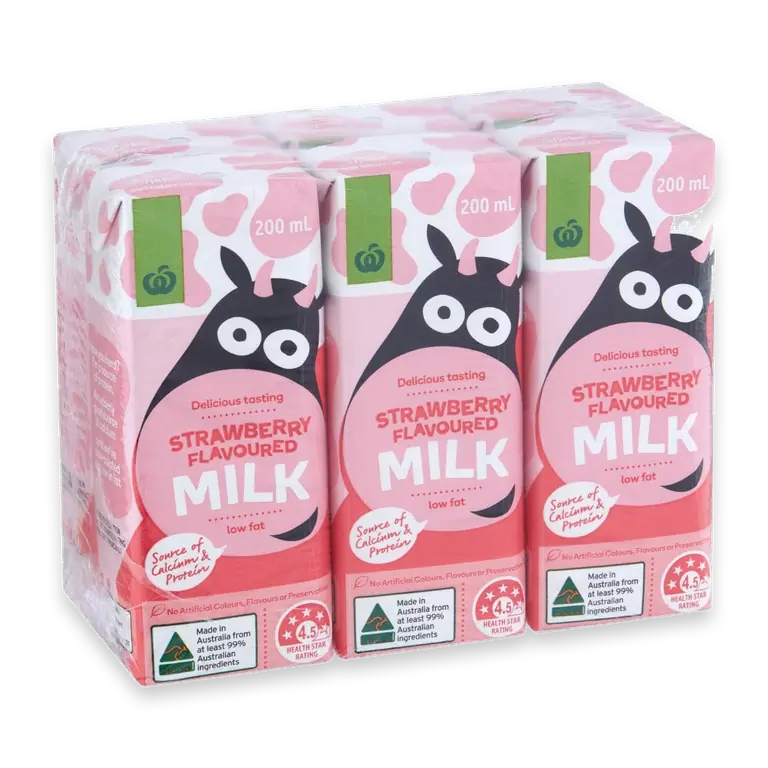 Strawberry Milk Poppers