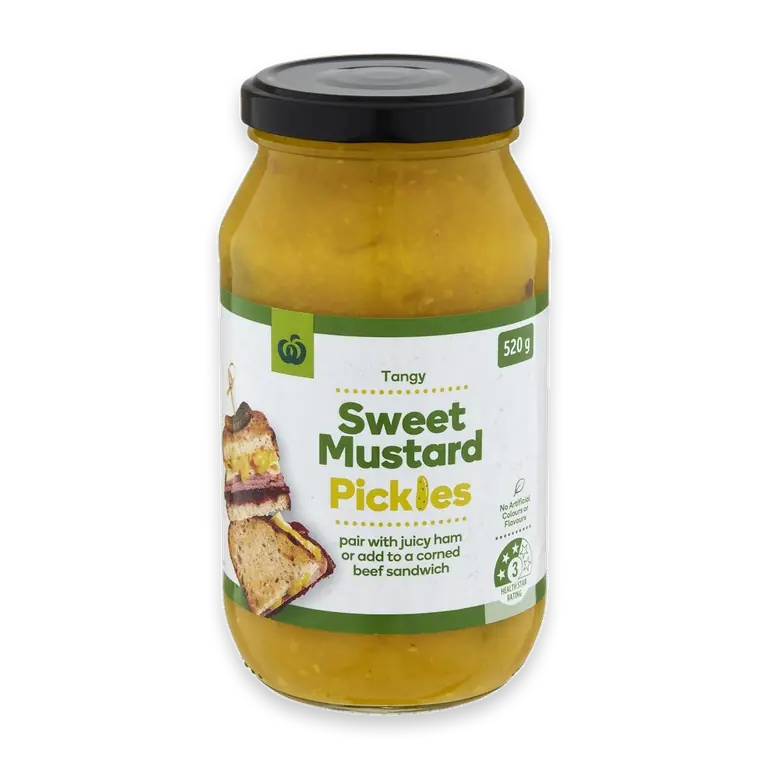 Sweet Mustard Pickles