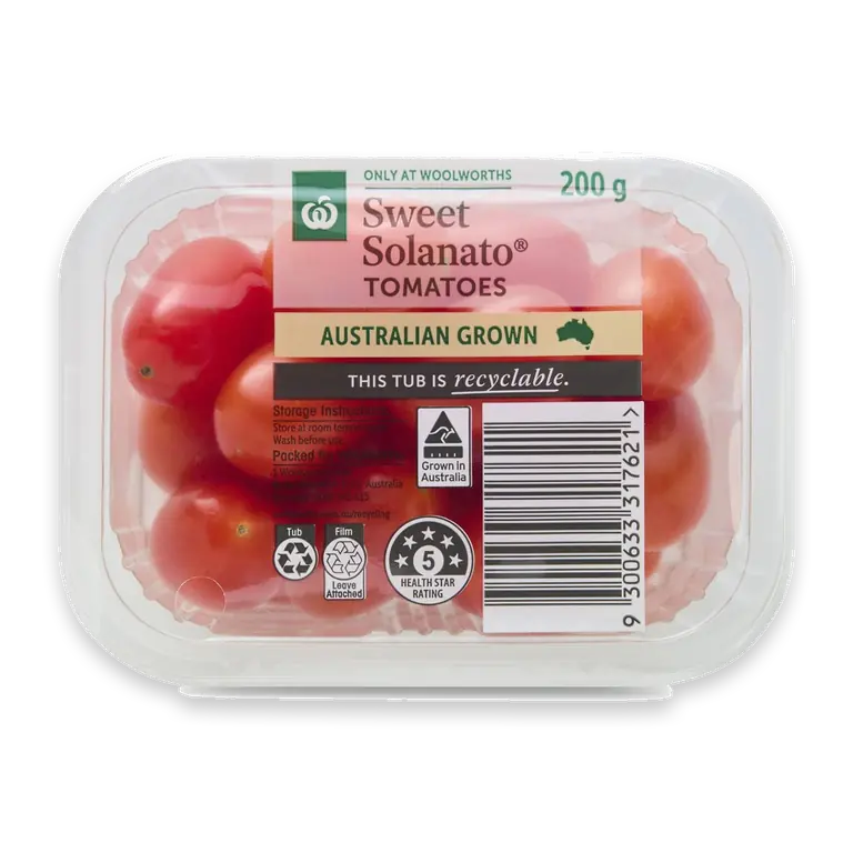 Sweet Solanato Tomato Punnet Punnet