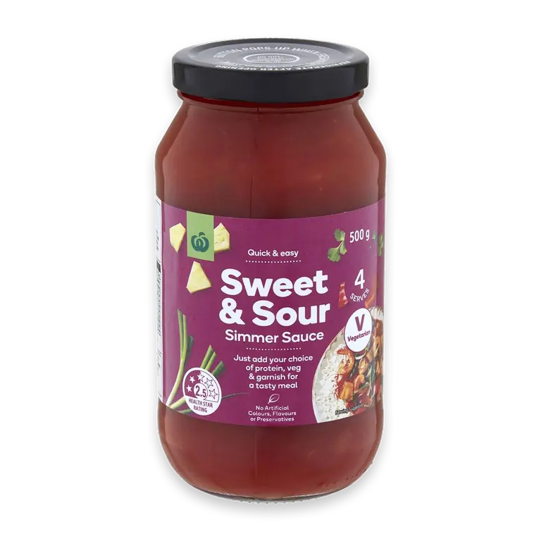 Sweet & Sour Simmer Sauce