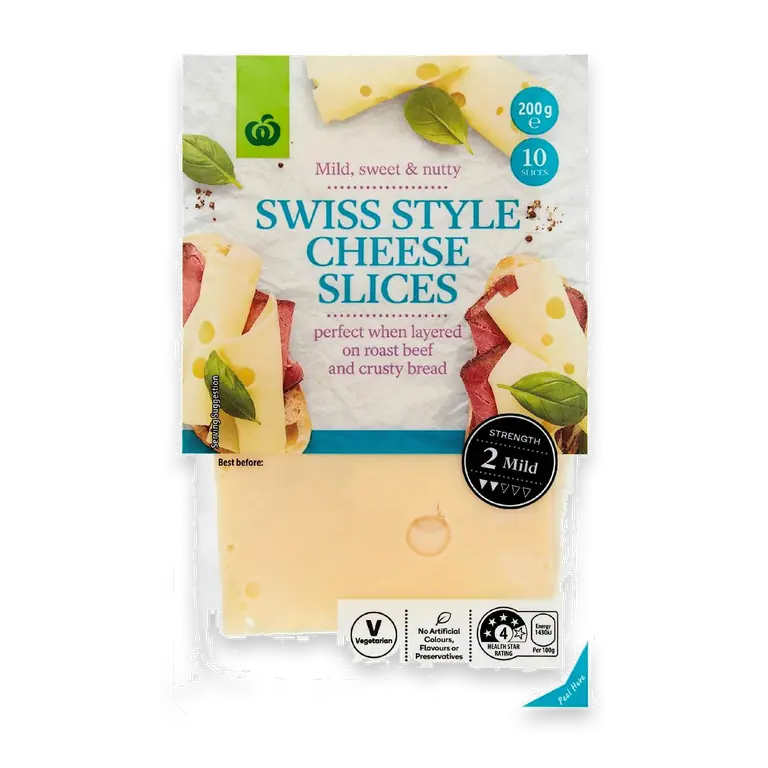 Swiss Cheese Slices