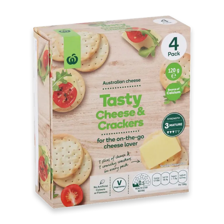 Tasty Cheese & Crackers