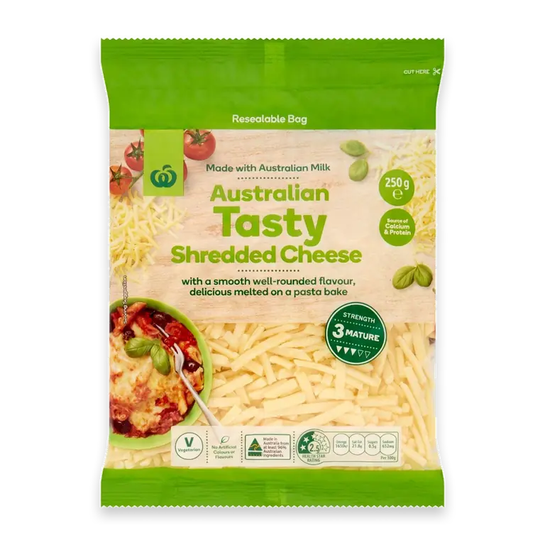 Tasty Cheese Shredded