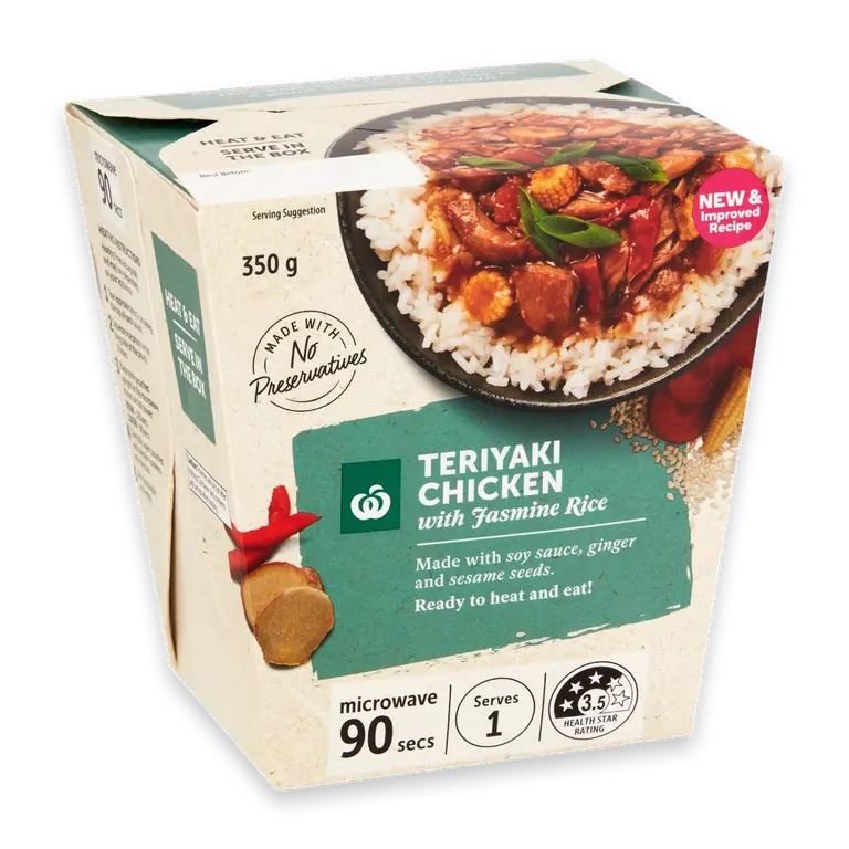 Teriyaki Chicken With Rice